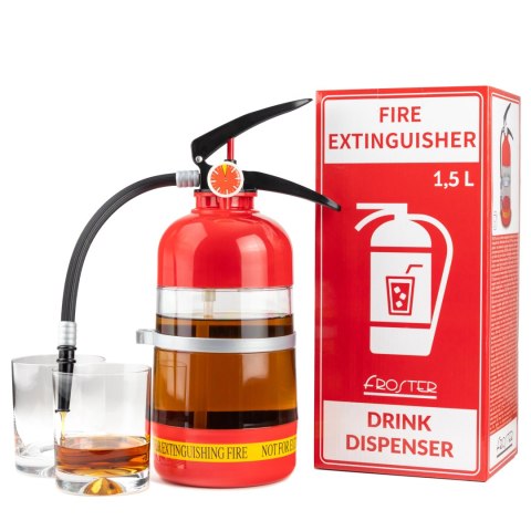 Imprezowa gaśnica - nalewak do drinków - prezent dla faceta - chłopaka