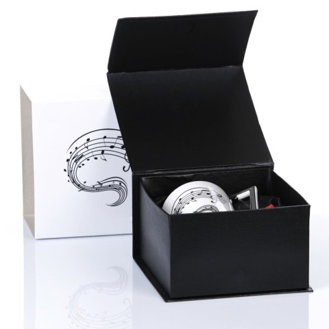 Kubek Muzyka - Klucz Wiolinowy - prezent dla nauczyciela muzyki, muzyka