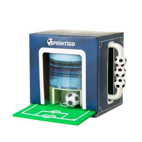 Piłkarski kubek z bramką Sprintigo - prezent dla kibica, dla dziecka