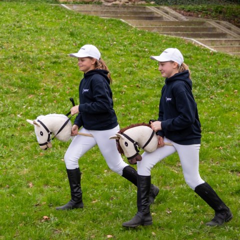 Konik na kiju z kantarem - Hobby Horse Skippi - Almond - A3 - prezent