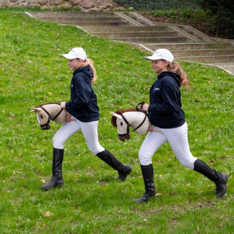 Konik na kiju z kantarem - Hobby Horse Skippi - Karmel - A3 - prezent