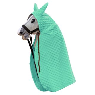 Peleryna Skippi dla Hobby Horse - zielona - uniwersalny rozmiar A3 A4