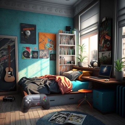 Poduszka Gigantyczny Pad - prezent dla nastolatka, do pokoju gamingowego