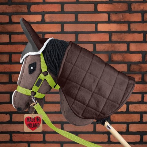 Skippi Kantar dla Hobby Horse - wodze, 2 wymienne futerka - jasny zielony