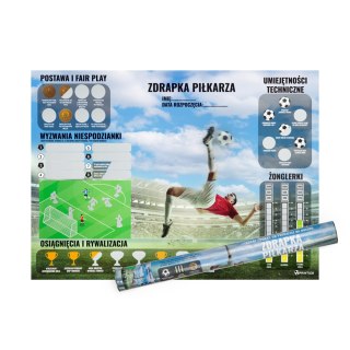 Zdrapka Piłkarza Sprintigo - motywacyjny prezent dla młodego piłkarza