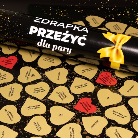 Zdrapka Przeżyć dla Pary Młodej prezent ślubny