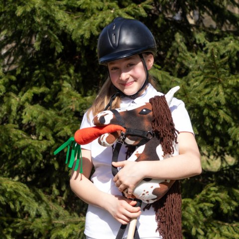 Zestaw Skippi - Hobby Horse Gniado - srokaty i przeszkoda do skakania 135 cm