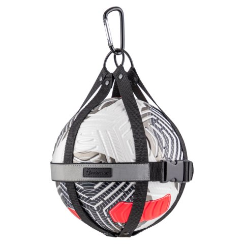 Uchwyt na piłkę Sprintigo - czarny - więcej niż torba na piłkę