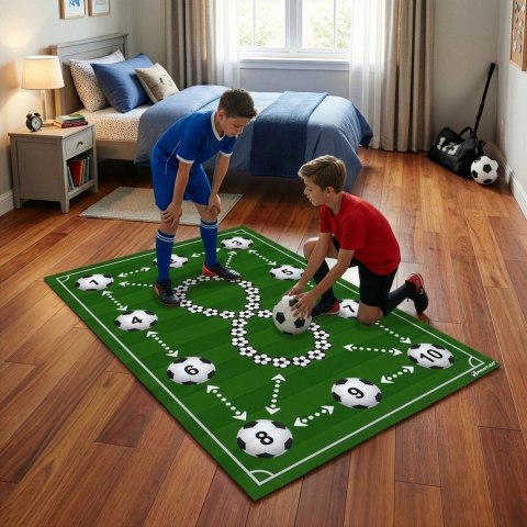 Mata piłkarska Sprintigo ProMat XXL 180x120 - antypoślizgowa amortyzująca