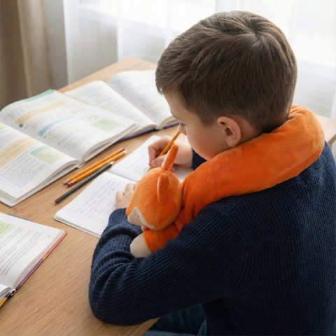 Sensonis Pluszak Obciążeniowy Lis - wsparcie sensoryczne - autyzm, ADHD